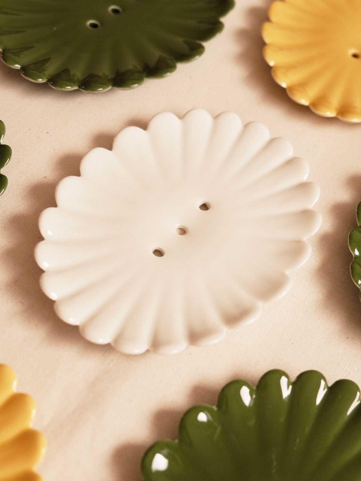 Porte-savon Coquille - Blanc