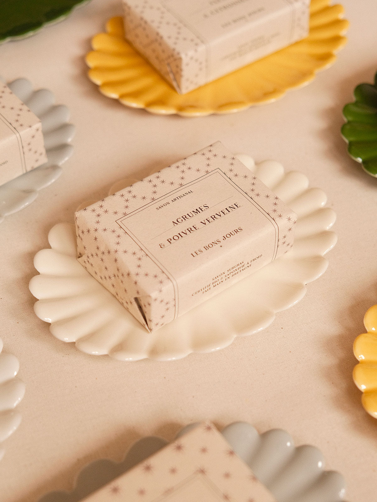 Pain de savon - Agrumes & Poivre Verveine