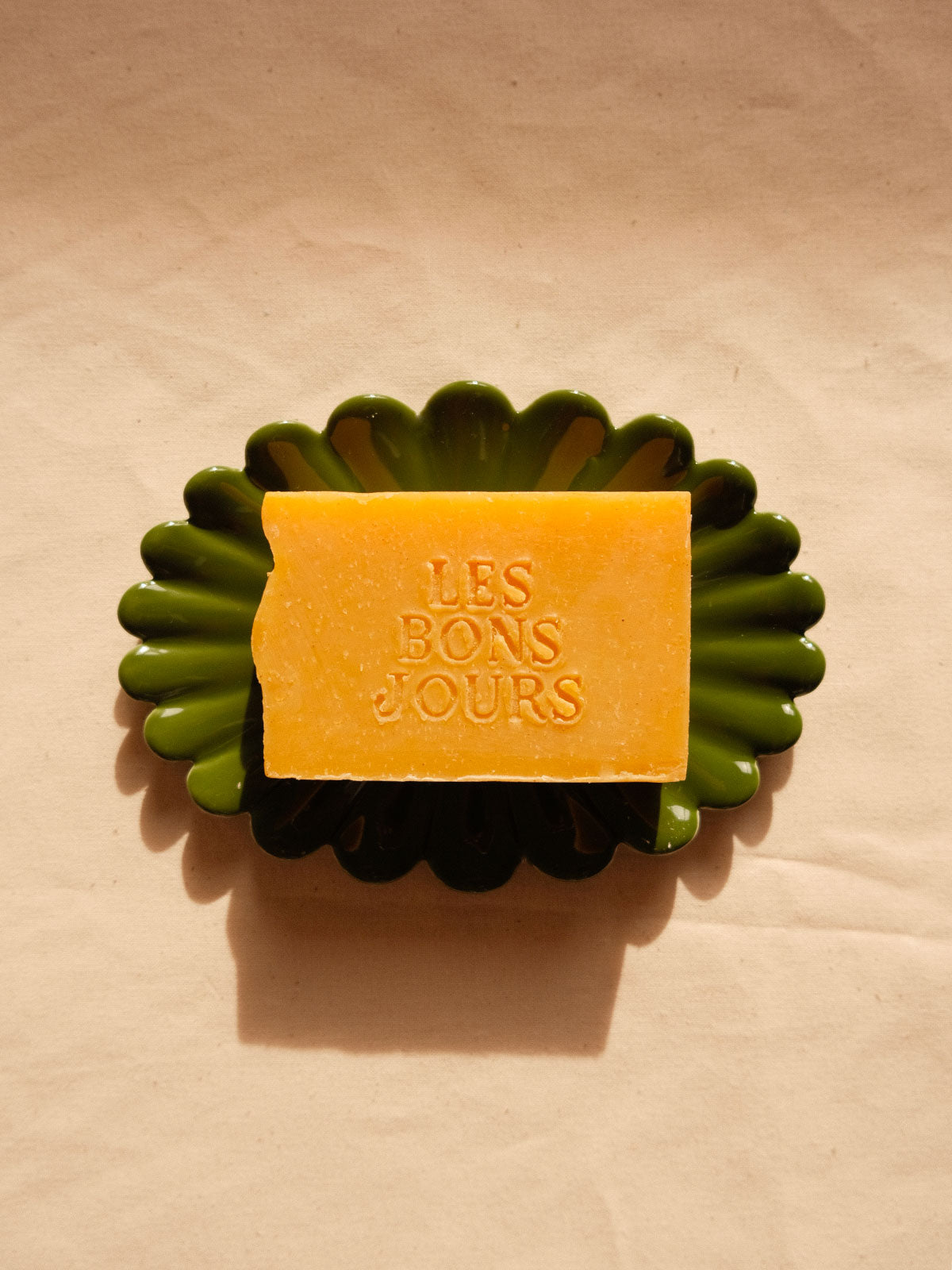 Porte-savon Coquille - Vert pin