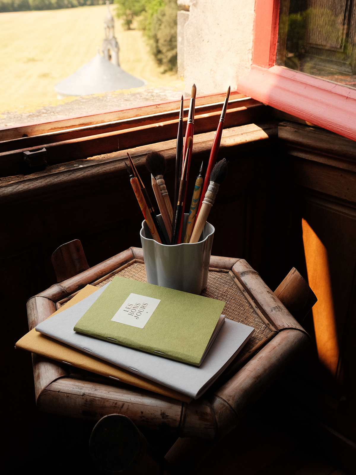 Carnet A6 - Jaune moutarde