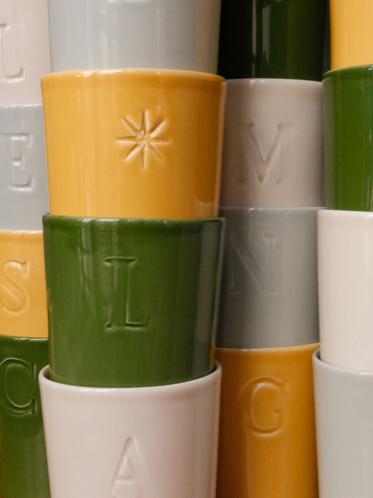 Tasse ABC - Vert pin
