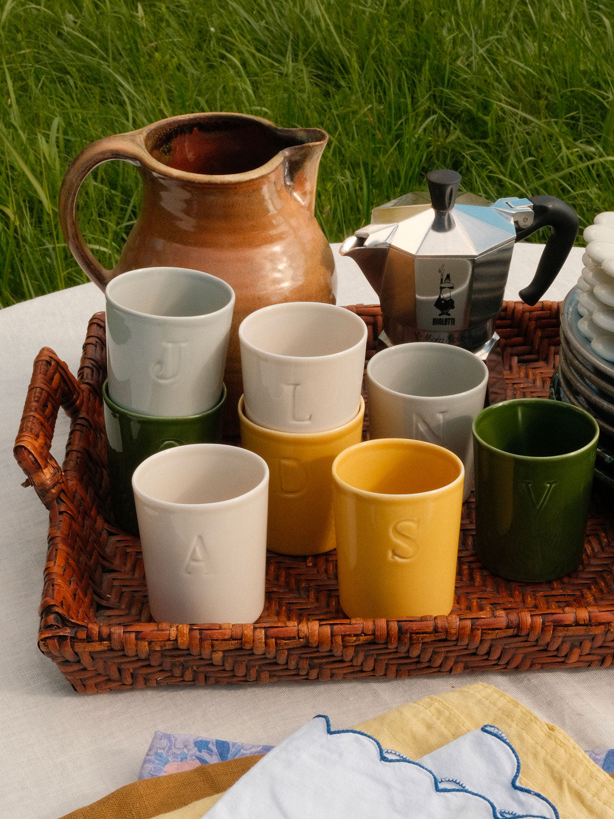 Tasse ABC - Vert pin