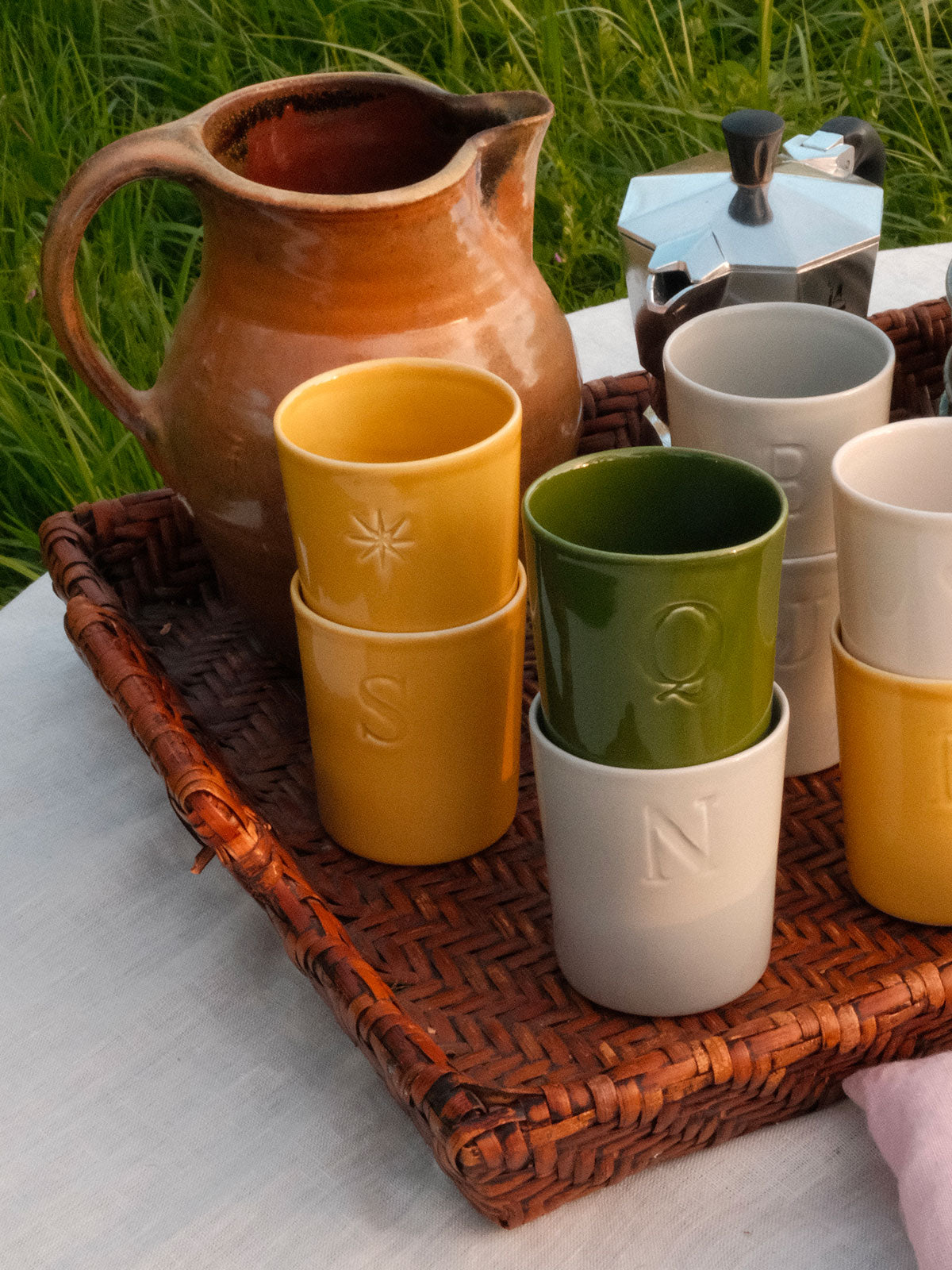 Tasse ABC - Vert pin