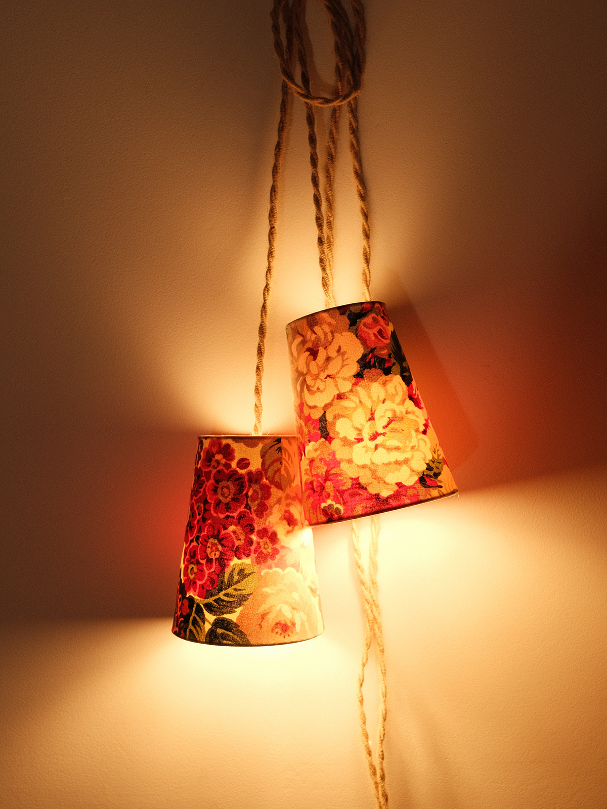 Baladeuse Suzanne - Grandes fleurs