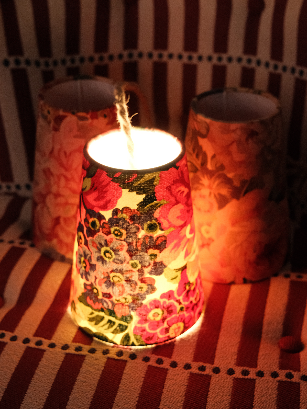 Baladeuse Suzanne - Grandes fleurs