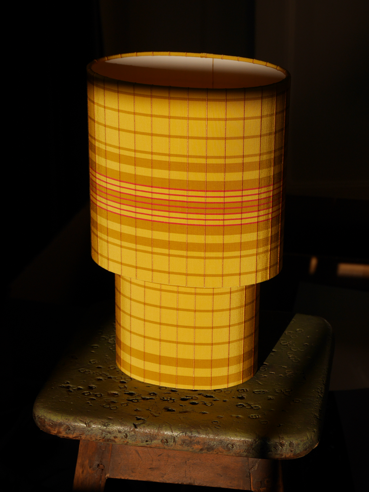 Lampe à poser Colette - Carreaux jaunes