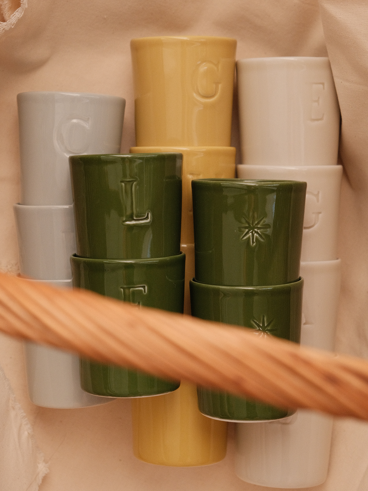 Tasse ABC - Vert pin